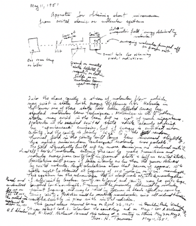 C.H. Townes, How the laser happened: adventure of a scientist